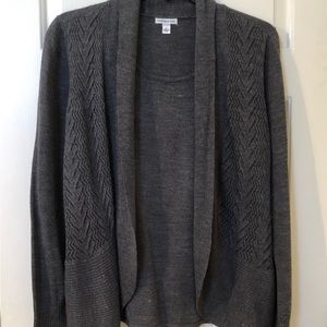 ➡️Croft & Barrow Gray Heathered Sweater, Ladies Size L!!